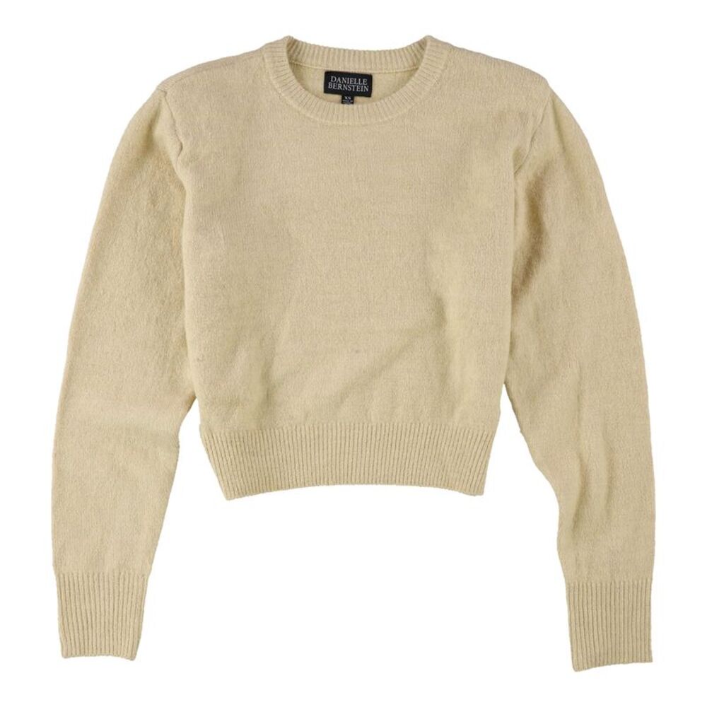 Danielle Bernstein Womens Solid Pullover Sweater,… - image 1